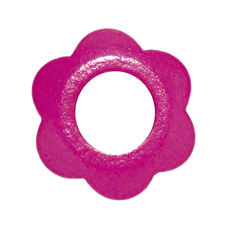 Motivperle Blume pink 1