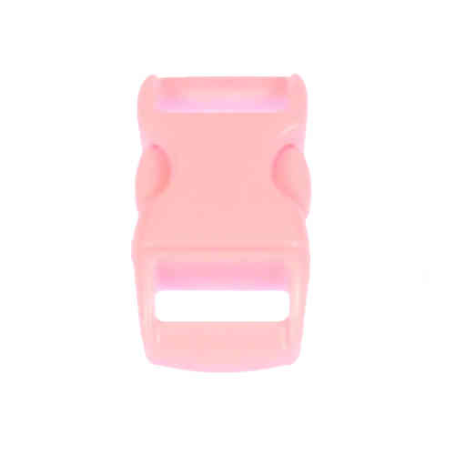 Steckschließe - 10 mm - rosa
