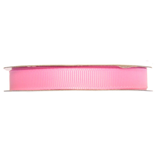 Ripsband Rolle - 10 mm - dunkelrosa