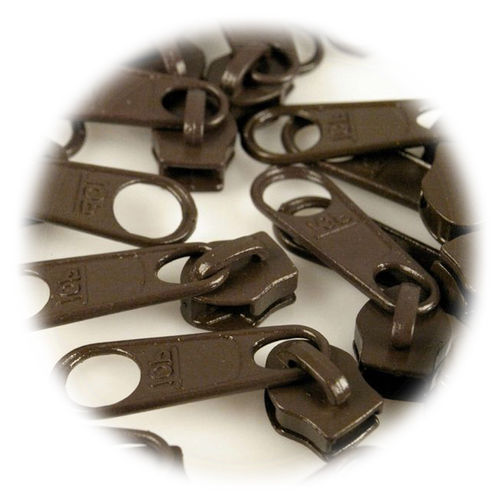Reißverschluss-Zipper, 5 mm, Fb. 304