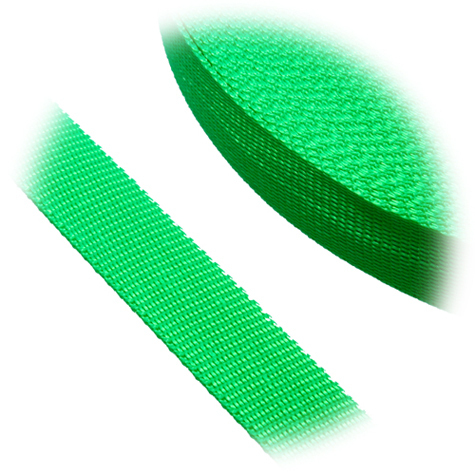 Gurtband 25 mm - apfelgrün - 50 Meter