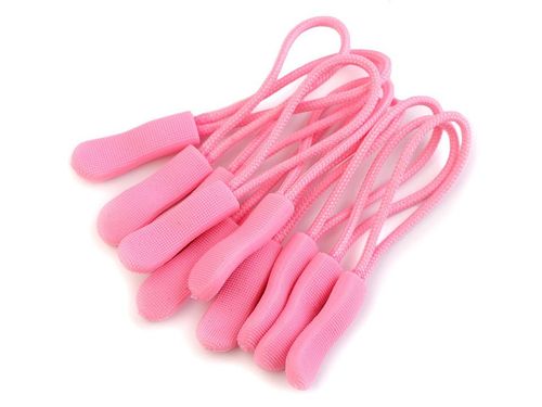 Anhängerschlaufe für Zipper - rosa
